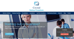 Desktop Screenshot of crystalbusinessconsultants.com